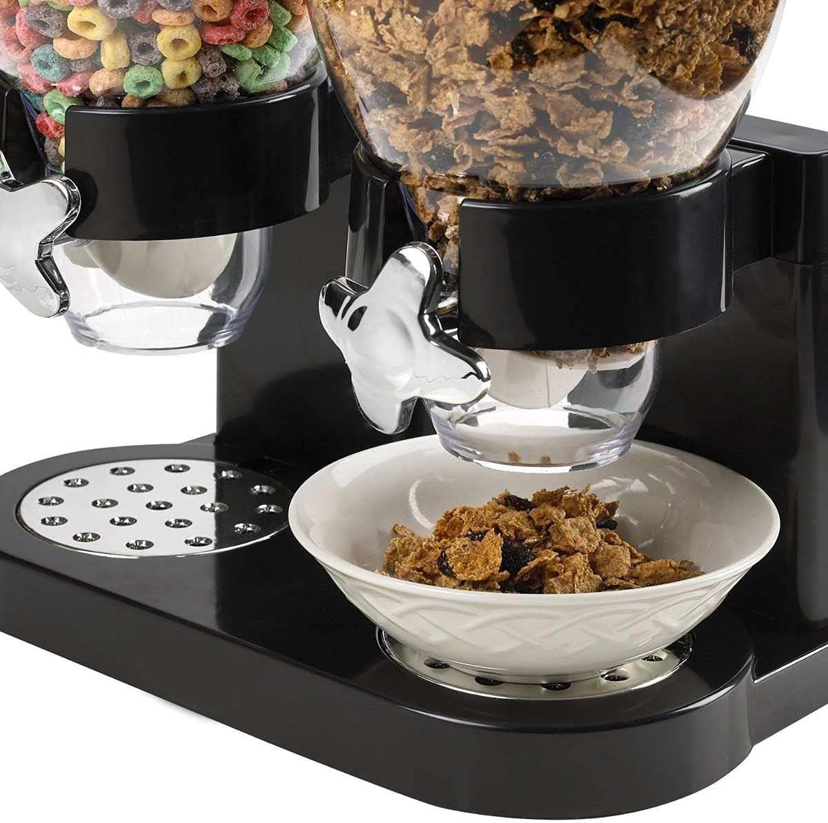 Dispensador de Cereales Triple: Practicidad y Ahorro de Espacio